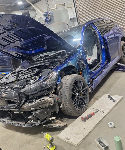 Professional vehicle accident repair and car bodywork restoration at Paint Genie's state-of-the-art bodyshop in King's Lynn